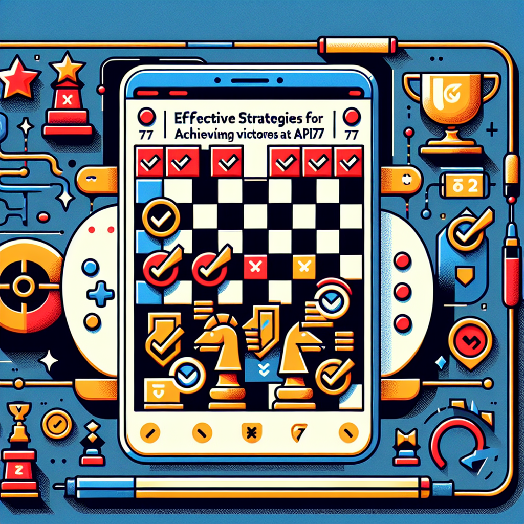 Tips Jitu untuk Meraih Kemenangan di API77