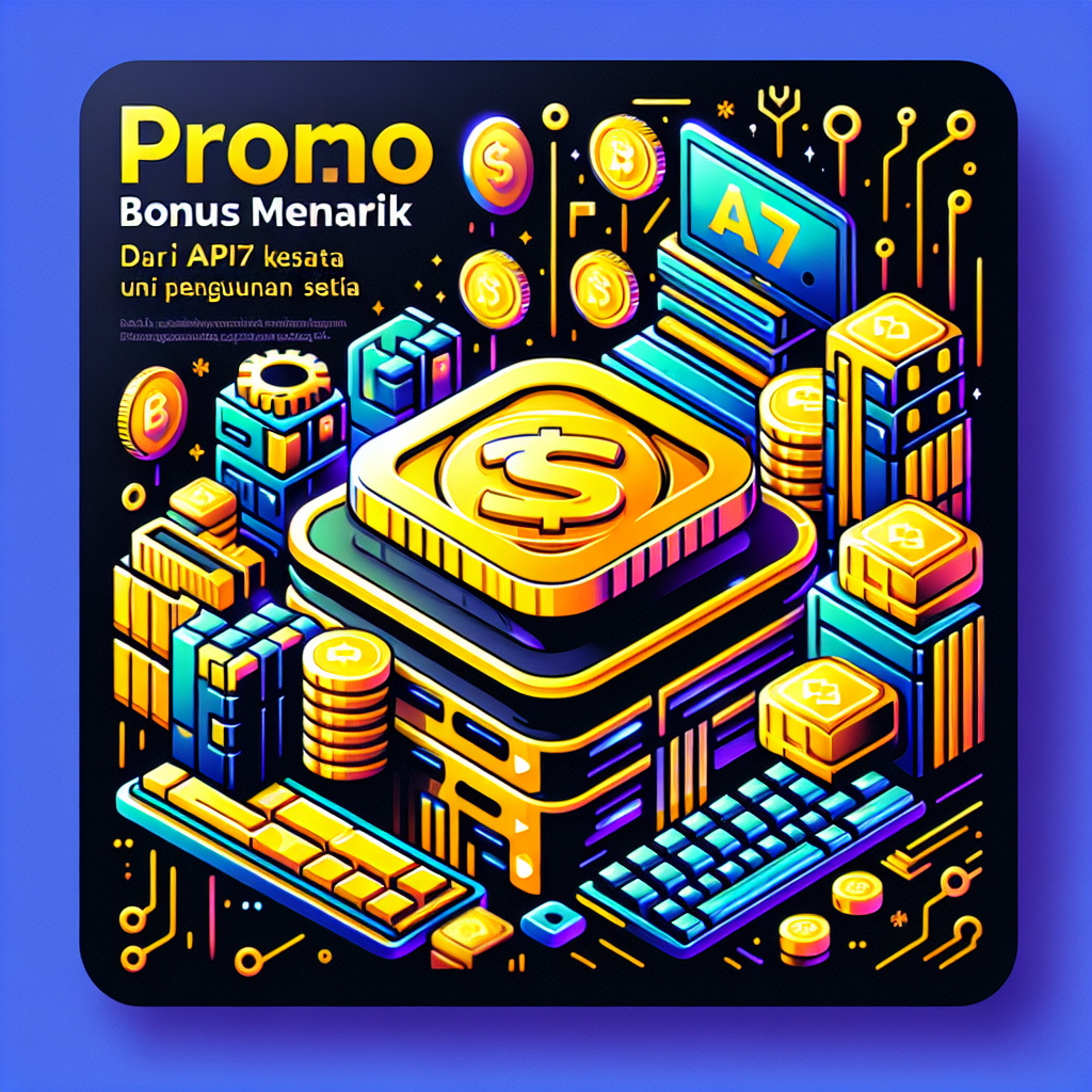 Promo Bonus Menarik dari API77: Kesempatan Emas untuk Pengguna Setia