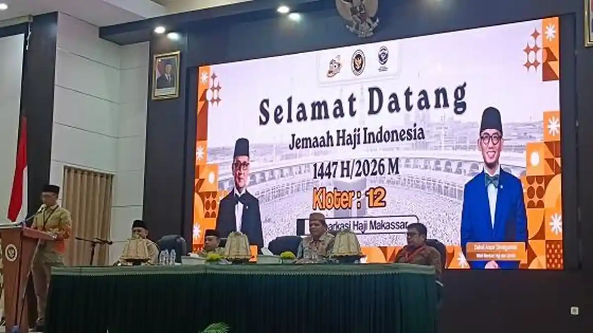 Kloter 12 Sulbar Tiba Subuh Hari Dengan Jumlah Utuh di Asrama Haji Sudiang