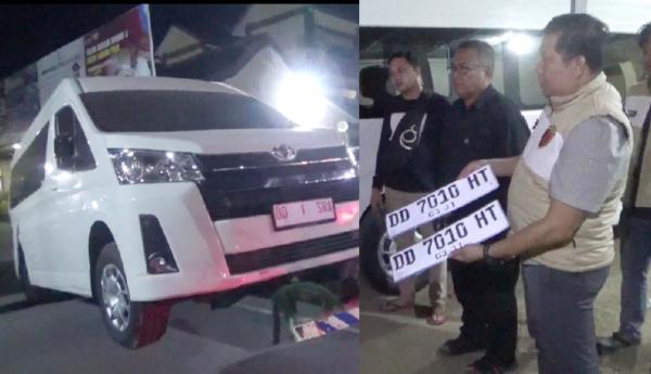 Polisi Sita Toyota HiAce Diduga Terkait Kasus Gratifikasi di Gowa, Nopol HT Jadi Sorotan